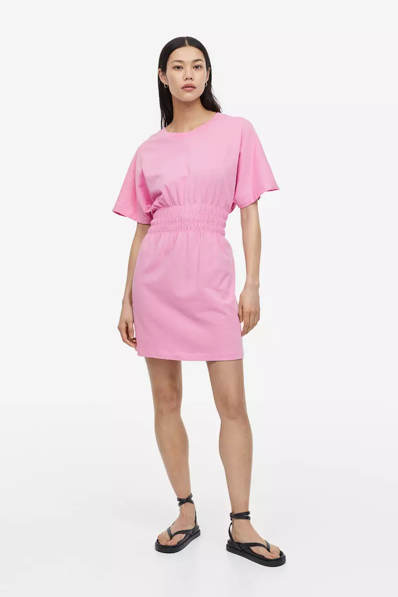 Buy H&M Short Cotton Dress 2024 Online