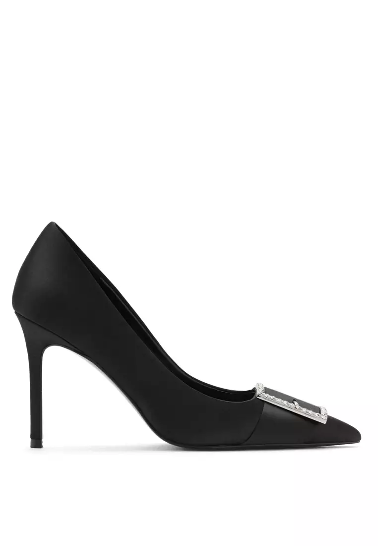 Discount on Mango  shoes - SKU: Heels With Buckle