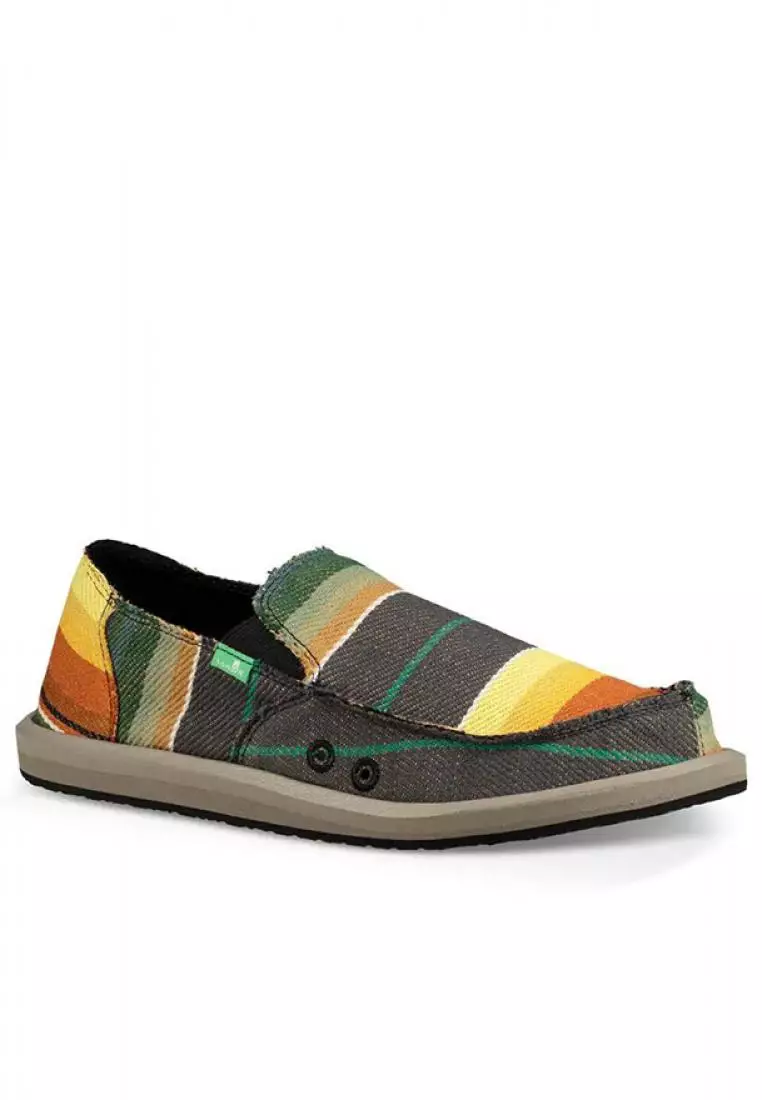 Discount on Sanuk  shoes - SKU: Donny Funk Slip Ons