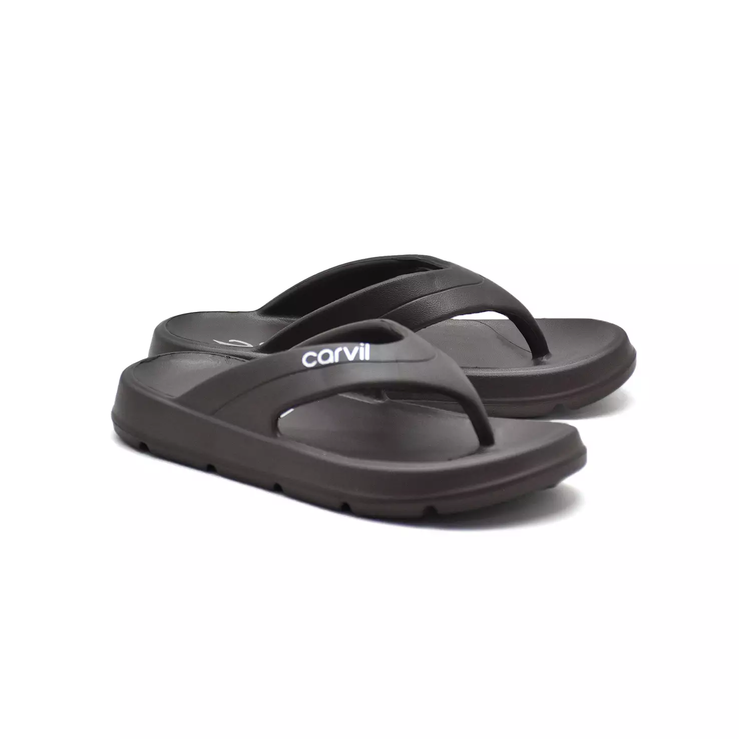 Carvil Sandal Pria Wanita Ziad-PK Dark Brown