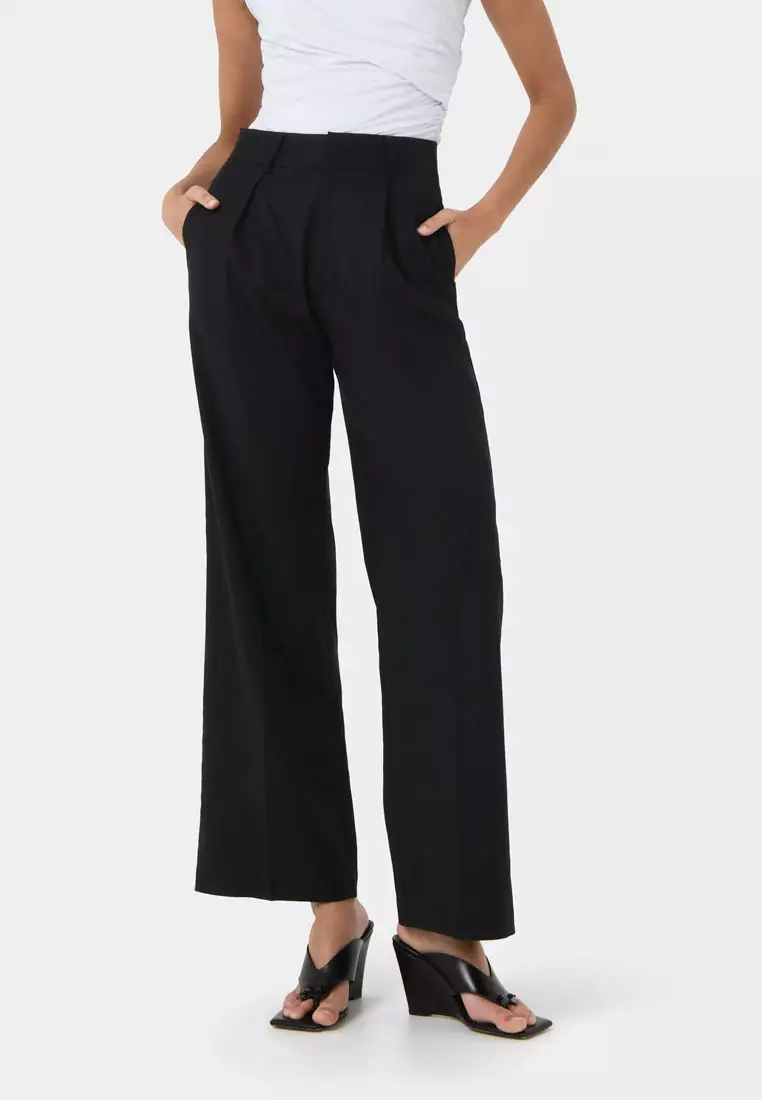 Perry Linen Tailored Pants