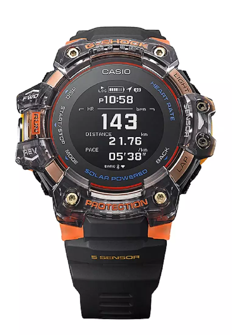 G-Shock Men GBD-H1000-1A4 Black Orange
