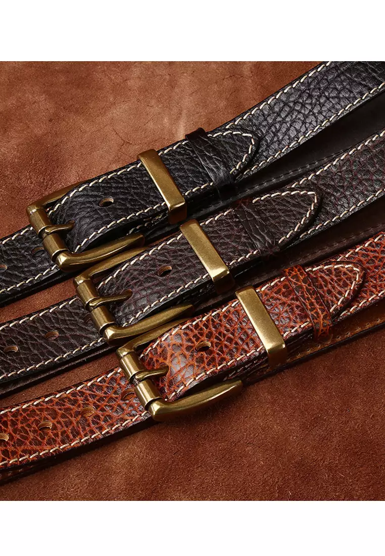 Full grain leather belts clearance