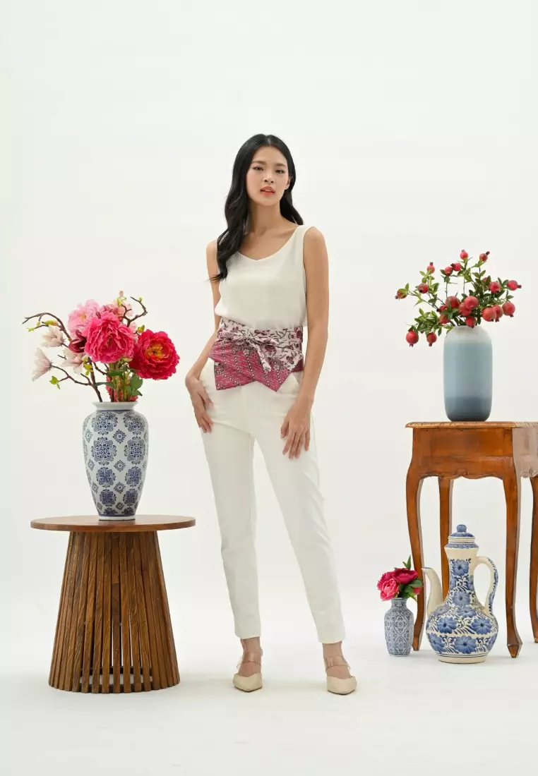 Obi belt batik puspa