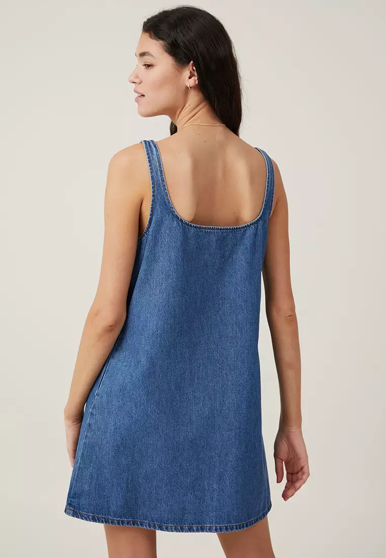 Denim dress best sale cotton on