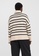Vero Moda beige Plus Size Stripe Pullover 8E023AAE450764GS_2