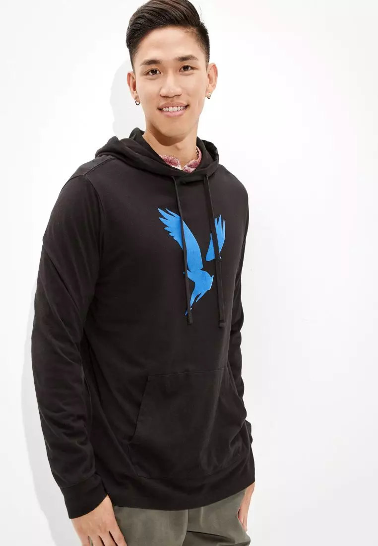 Ae graphic hoodie tee top