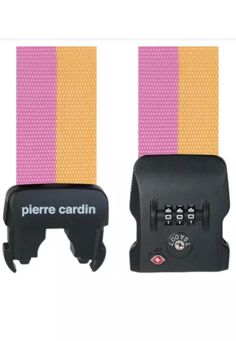 Pierre Cardin Strap Koper Travel Strap to Secure Luggage Tali Pengaman Sabuk Koper TSA 0102900233MIX