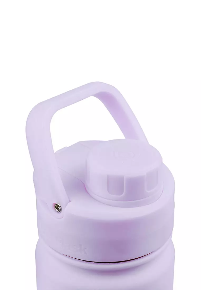 22oz Periwinkle New Sports Lid Bottle Wide Mouth Vacuum Insulated Stainless Steel Drinking Water Bottle