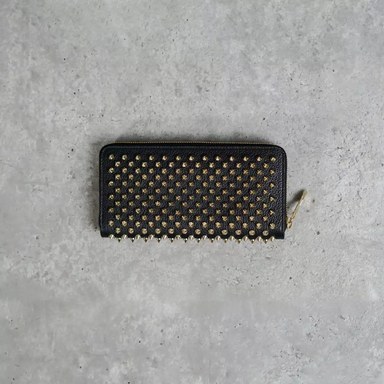 Panettone wallet NV calf empire/spikes DOMPET CHRISTIAN