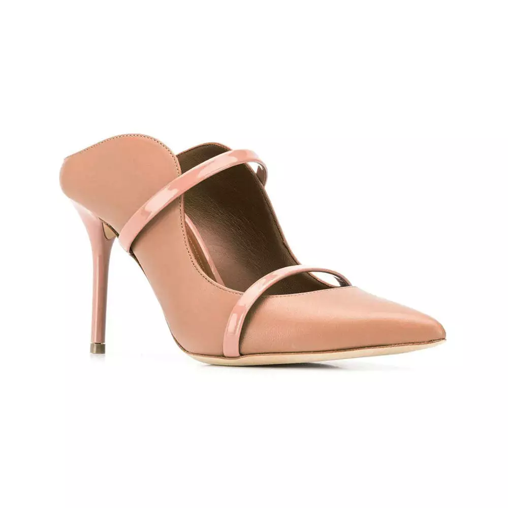Maureen 70 Leather Heels Nude/Blush
