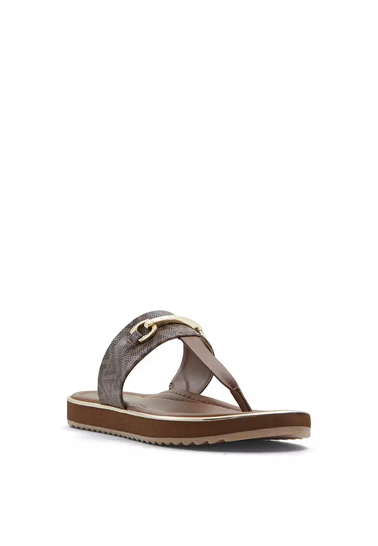 Deverena T-Strap Sandals