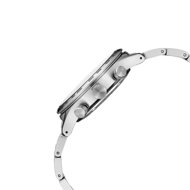 Jam Tangan Pria Seiko Chronograph SSB413P1 Discover More Black Dial Stainless Steel Strap