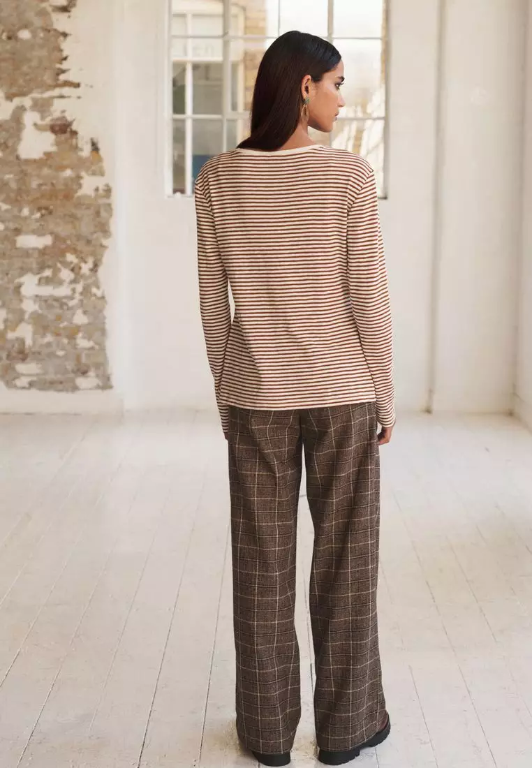 Smart Tailored Wide Trousers