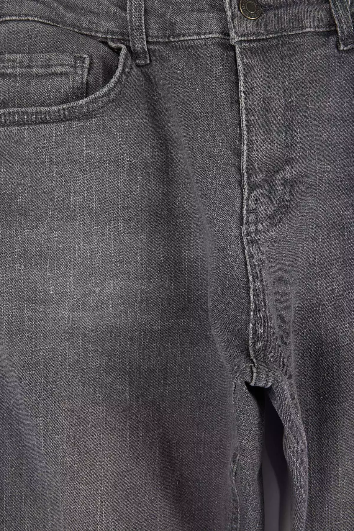 Slim Fit Stretch Fabric Denim Pants Jeans