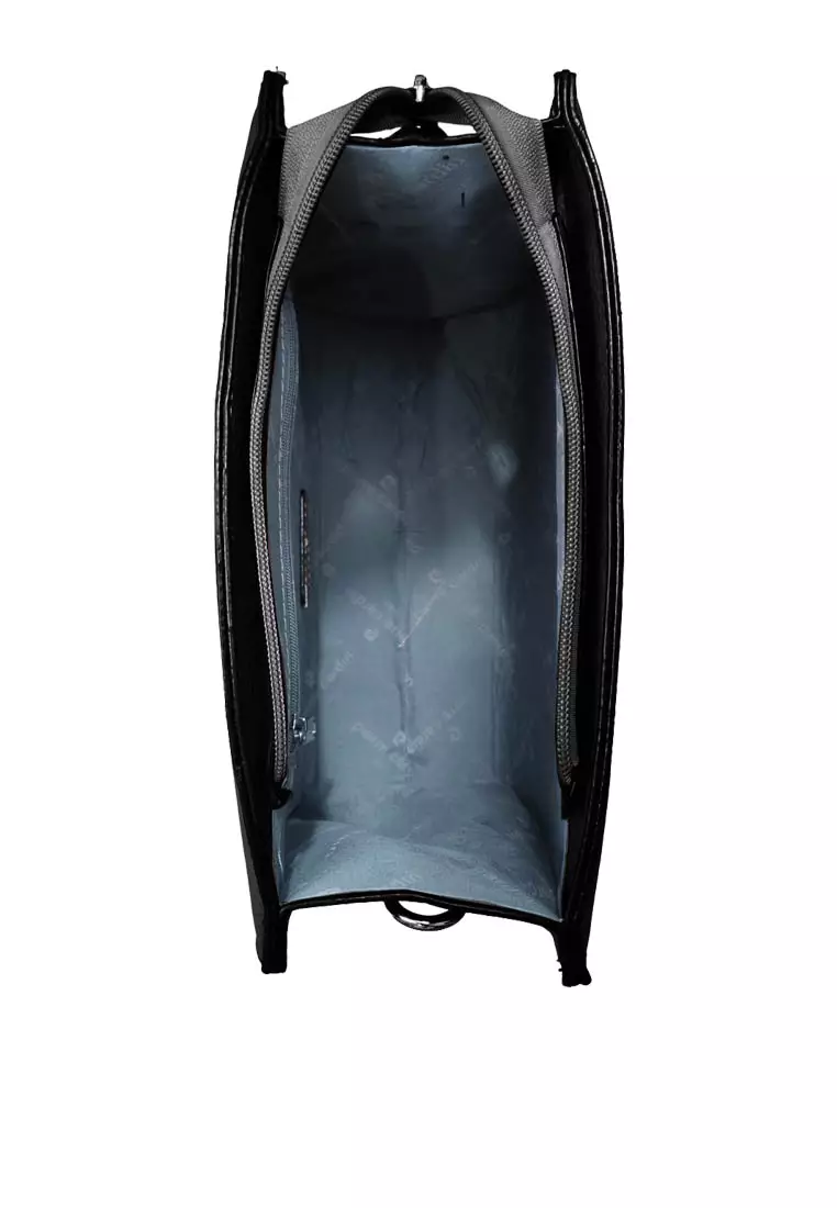 Pierre Cardin Tas Wanita Hand Bag Tas Kerja Casual Tote Bag Hitam 9121533601BLA