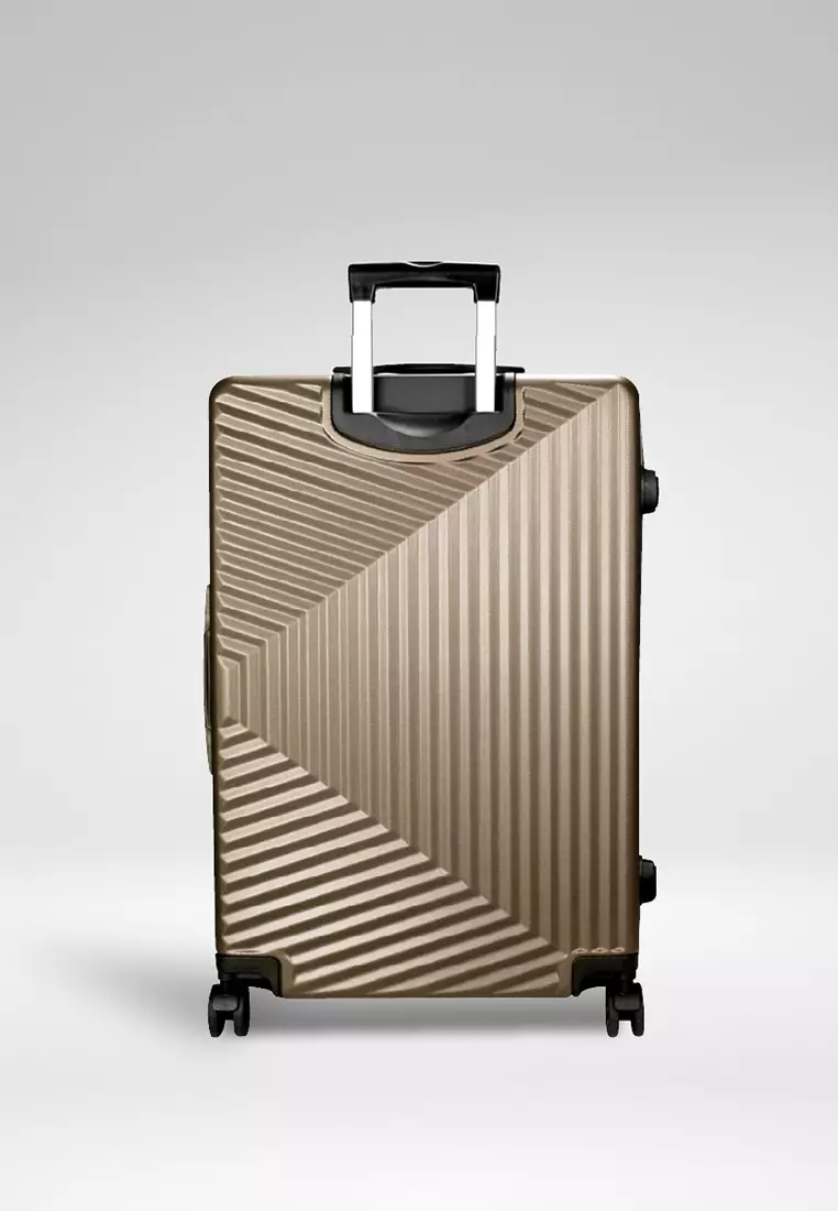 Urbanlite Trapez 24 inch 8-Wheel Spinner Hard Case Luggage