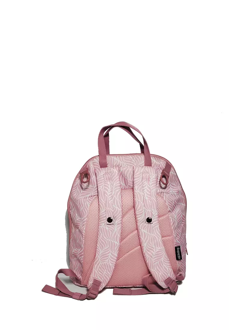 Okiedog Trek Jungle Parrot Pink - Diaper bag tas bayi ransel