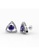 Her Jewellery purple and silver Tri-Styled Earrings (Purple) -  Made with premium grade crystals from Austria HE210AC44EUTSG_2