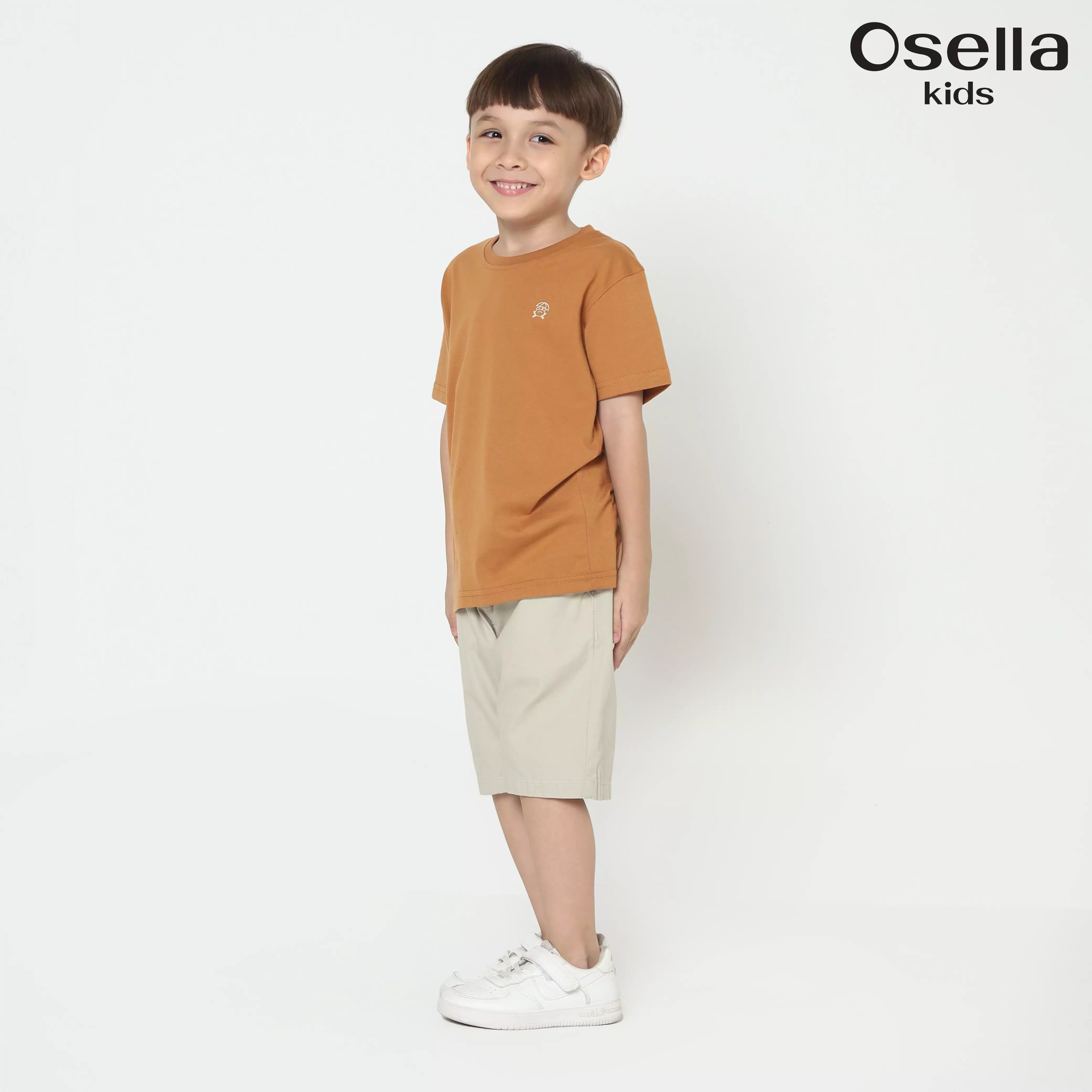 Osella Kids Basic Regular T-Shirt 3272500255 | Kaos Lengan Pendek Anak Laki-Laki