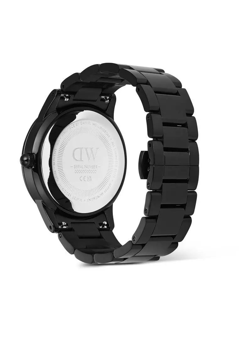 Buy Daniel Wellington Iconic Paradigma Link Black - Men Watch