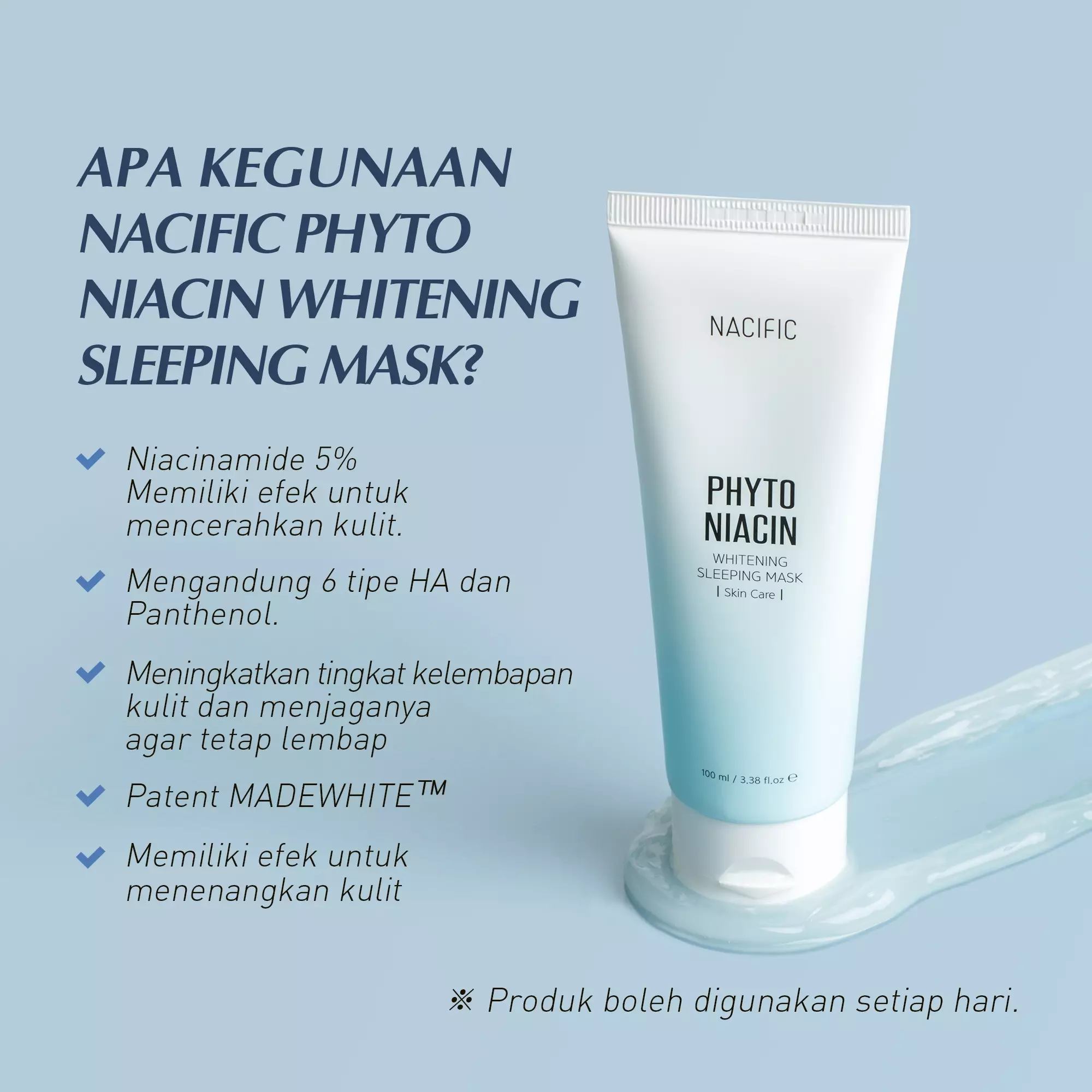 Nacific Phyto Niacin Whitening Sleeping Mask 100ml