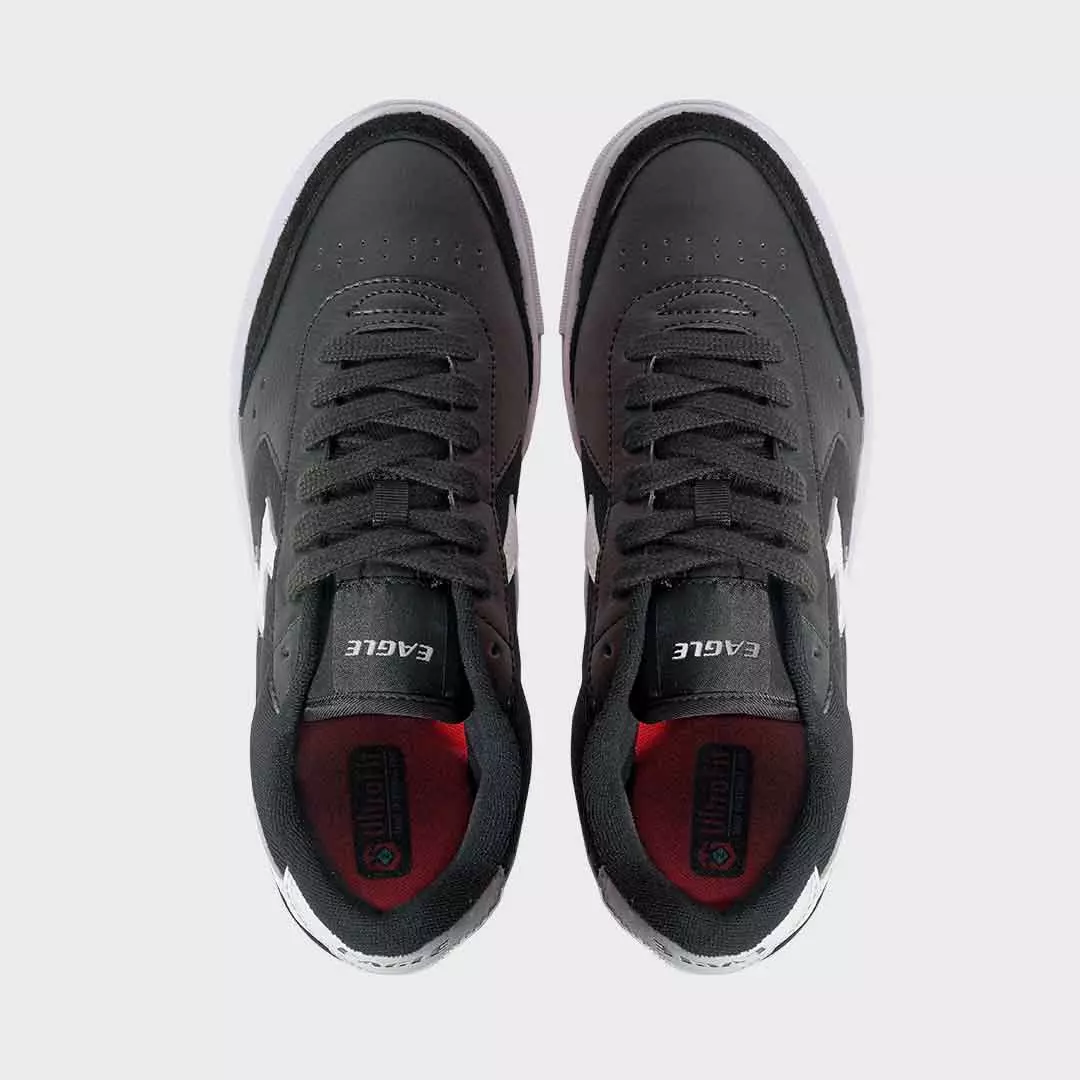 Eagle Sepatu Sneakers Lifestyle Ace - HITAM/PUTIH