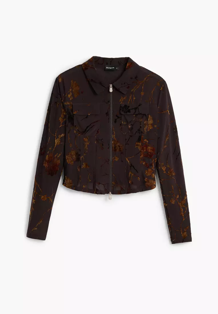 KNIT T-SHIRT LONG SLEEVE