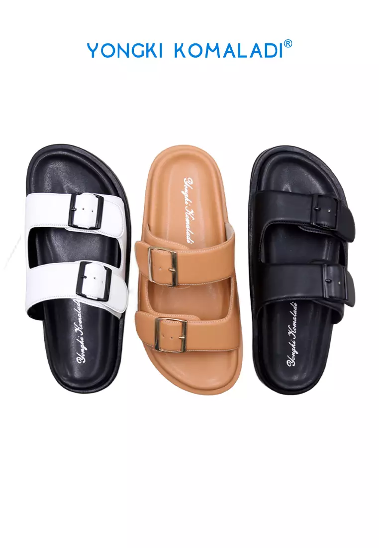 YONGKI KOMALADI SANDAL WANITA OL-KVN4689-24 PUTIH