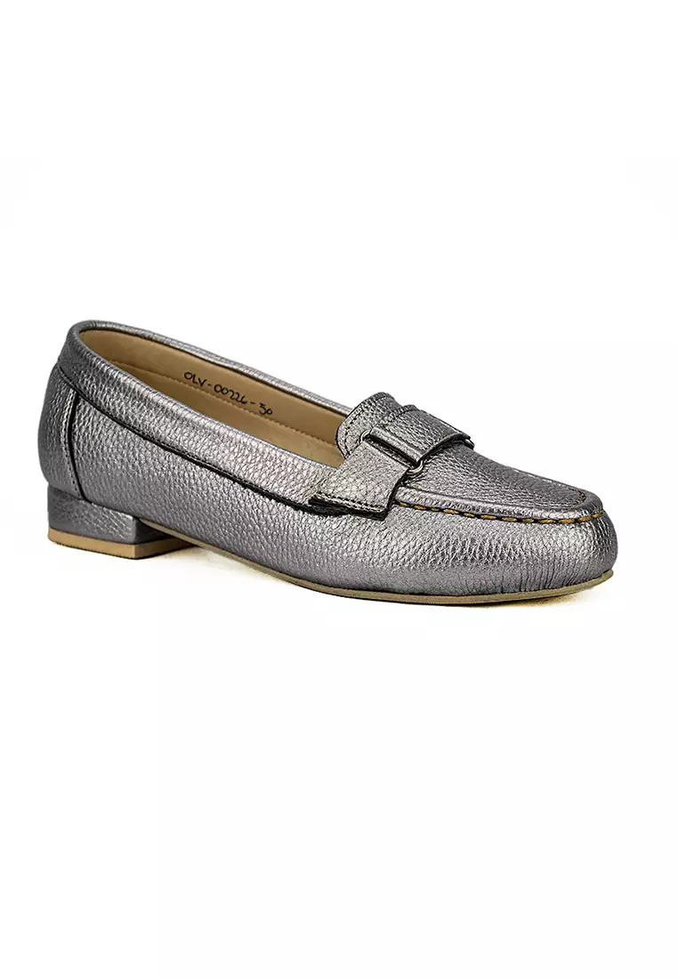 Discount on Cardam's Lifestyle  shoes - SKU: Eclc Olv 00226 Gray Women Loafers