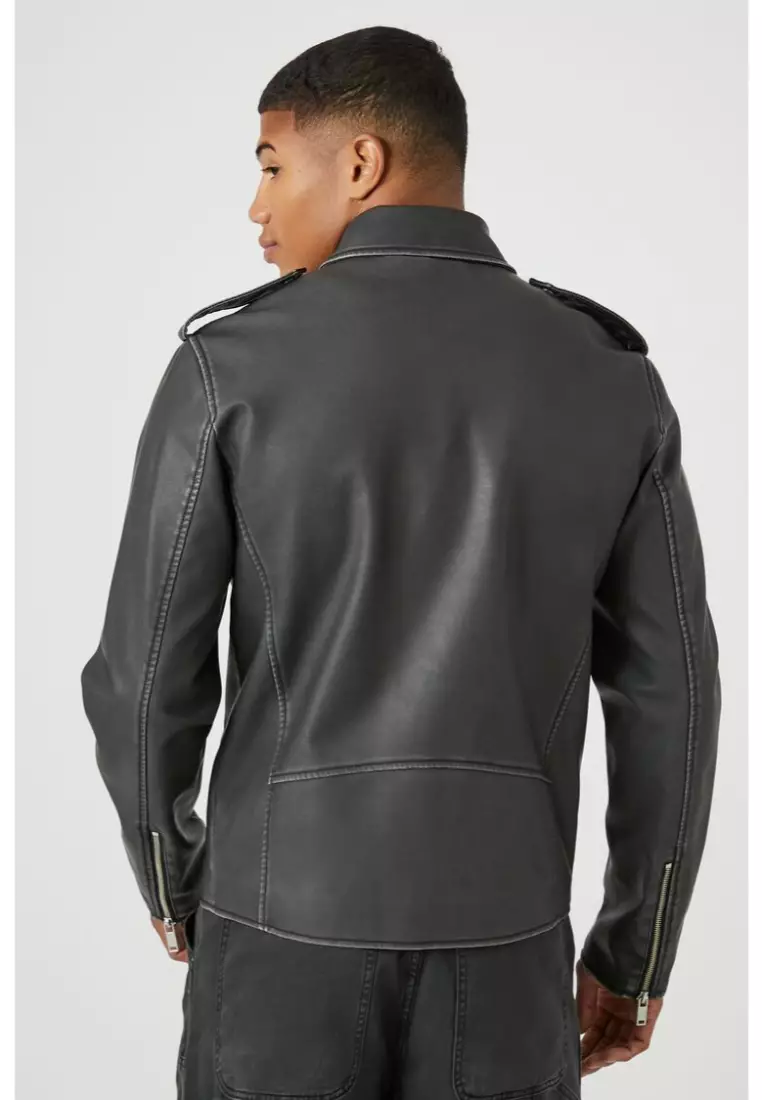 Leather jackets for hotsell juniors forever 21