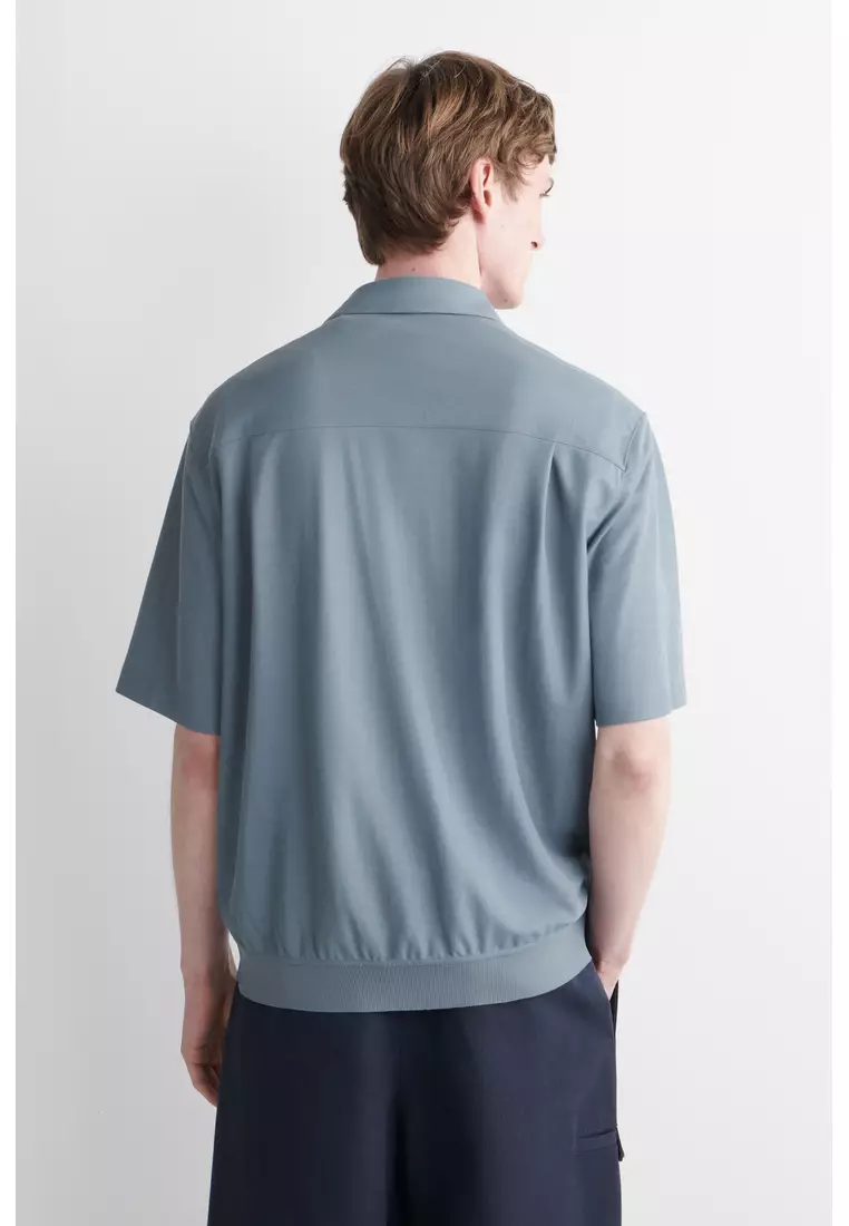 FLUID JERSEY POLO SHIRT