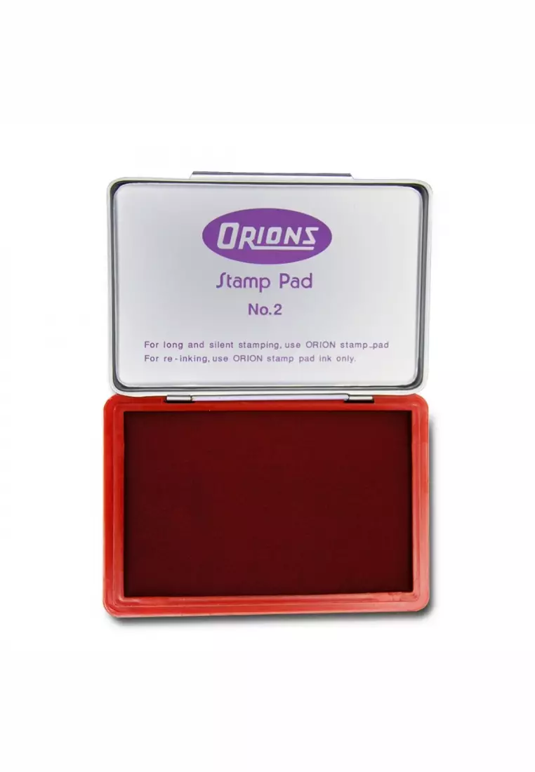 Buy Orions Orions Stamp Pad No. 2 Red 2024 Online ZALORA Philippines