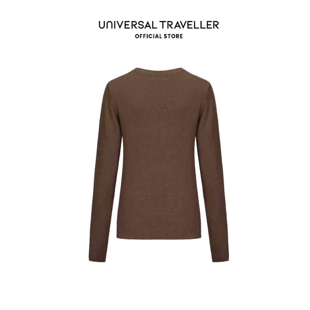 Universal Traveller WOMEN CREW NECK KNITTED SWEATER KSW24061