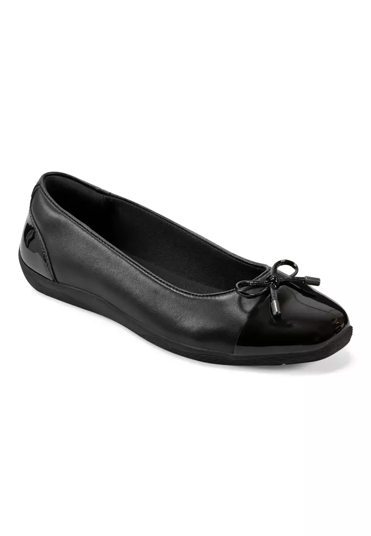 Discount on Easy Spirit  shoes - SKU: Riva Flats Black
