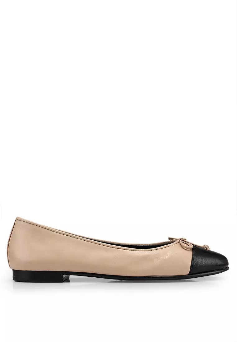 Discount on Tory Burch  shoes - SKU: Cap Toe Ballet Flats (Nt)
