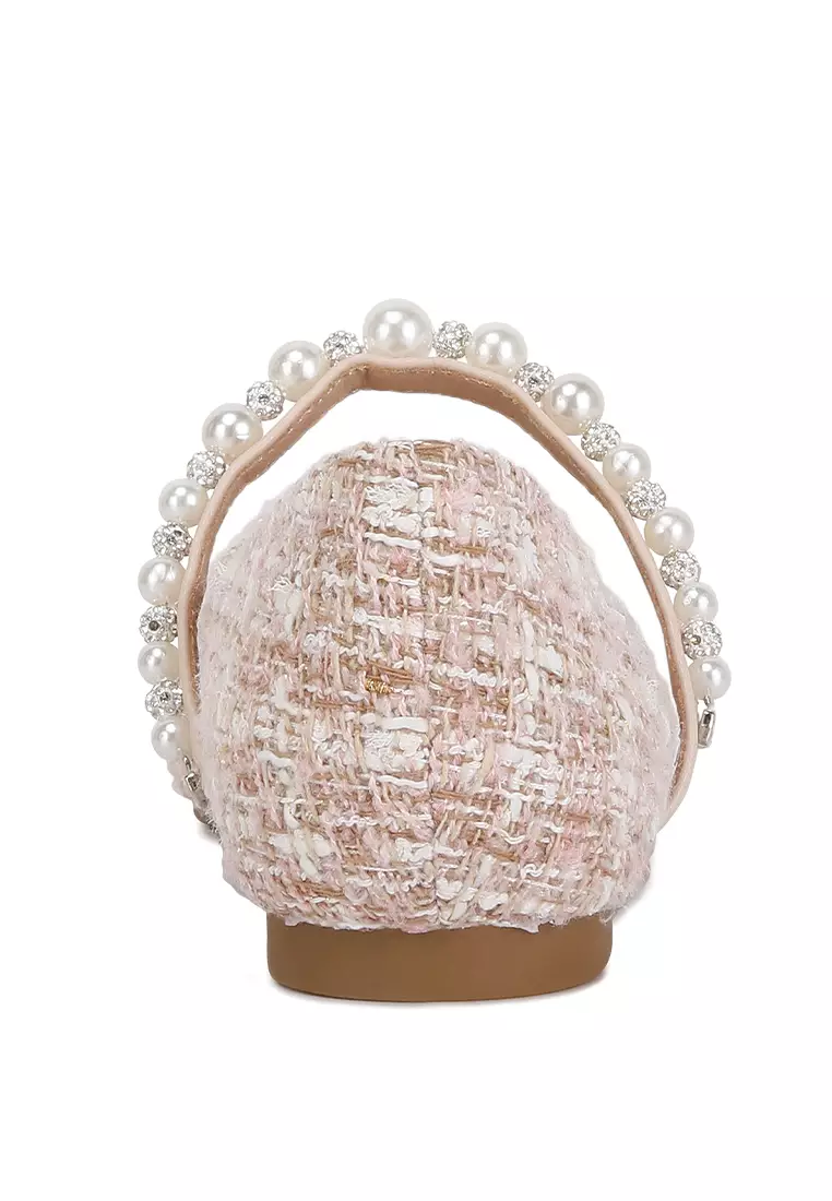 Blush Mary Jane Ballet Flats