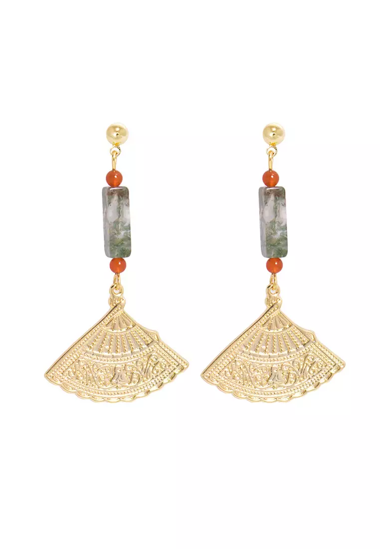 Buy The Antecedent Store The Antecedent Store Oriental Fan Motif