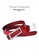Twenty Eight Shoes red Metal Pin Silver Color Rectangle Buckle Leather Belt JW CY-077.b 16E74ACBE48F07GS_3