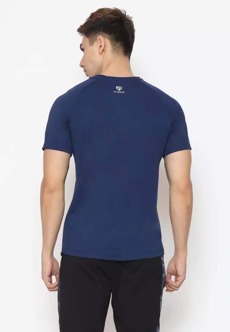 Fitwear - Kaos Olahraga PRIA DRYFIT XAVIER REGULAR FIT S/S - NAVY