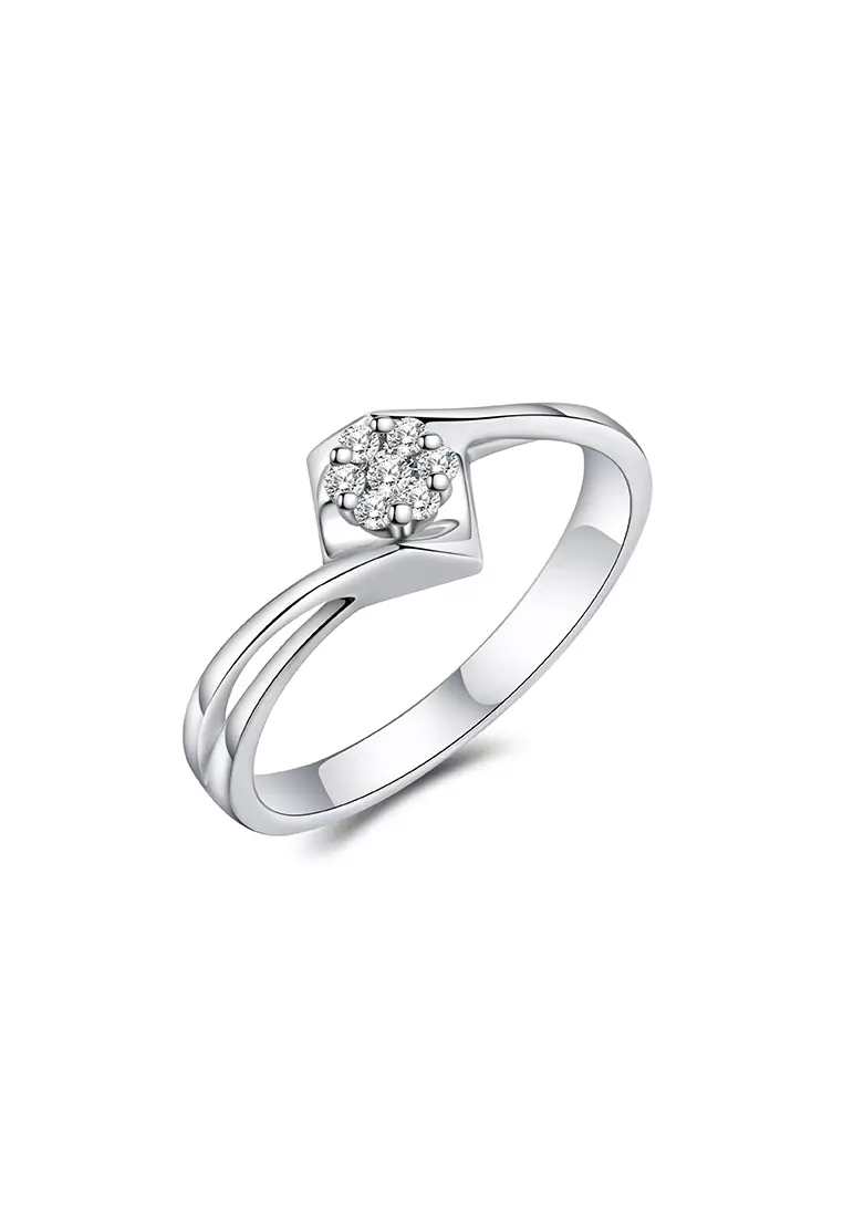 White gold diamond ring on sale designs