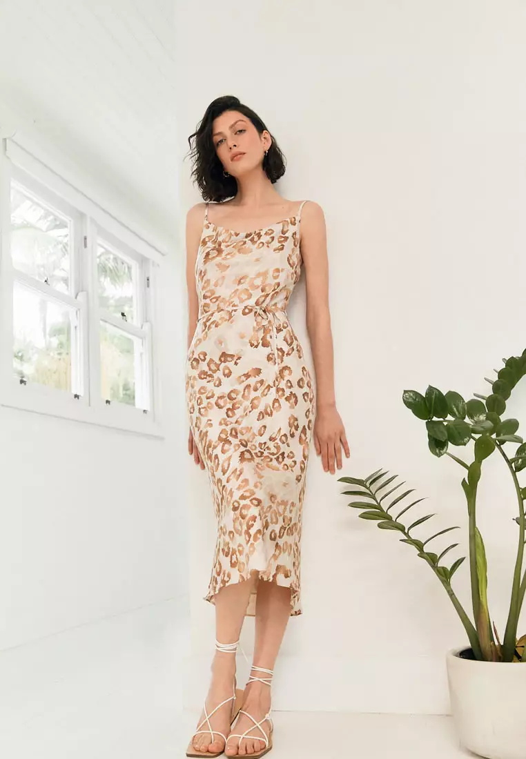 Slip Dress Animal Print Dress Australia A New Day Plus-Size