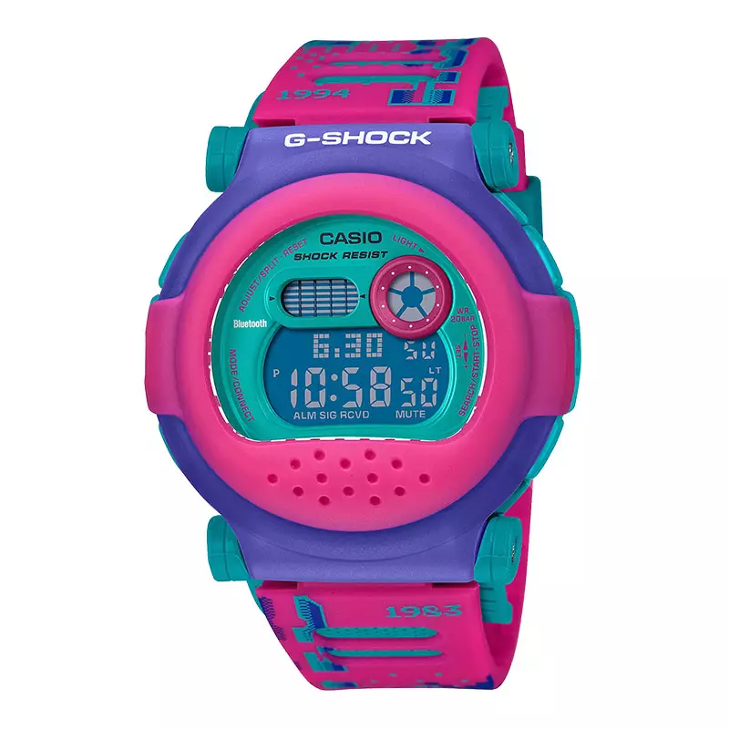 Jam Tangan Pria Casio G-Shock G-B001RG-4DR Jason Retro Video Game Series Digital Dial Dual Tone Resin Band