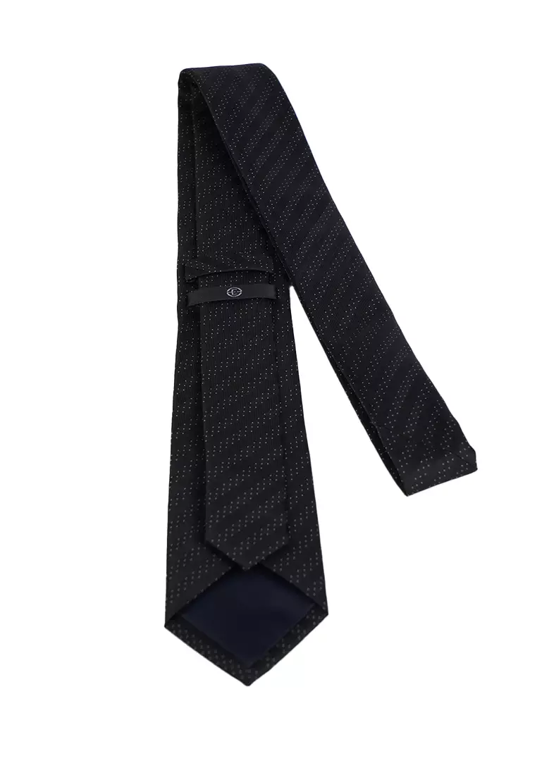 Stripe Tie Black