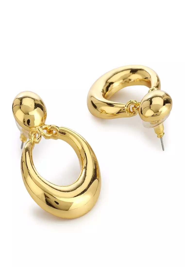 Gold plated deals earrings online