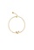 ZITIQUE gold Women's Cute Cow Pearl Bracelet - Gold 3A073ACA8685CEGS_1