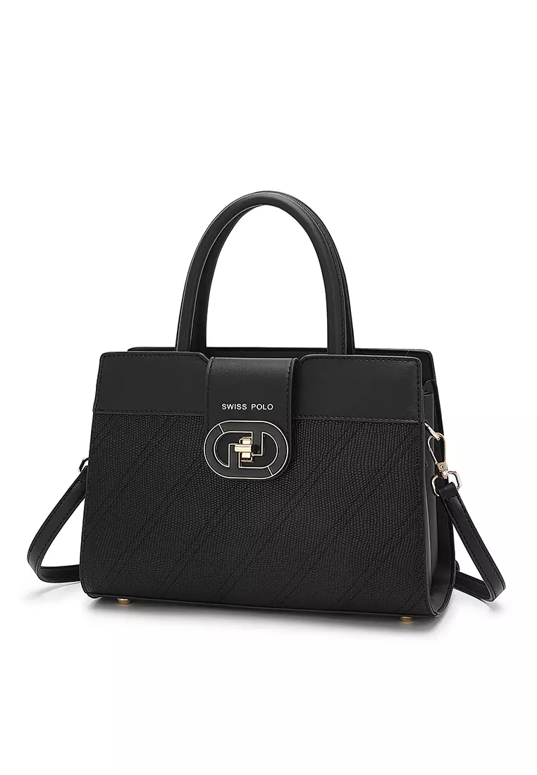 Top Handle Bag / Sling Bag / Crossbody Bag (Tas Selempang / Tas Tangan) - Hitam