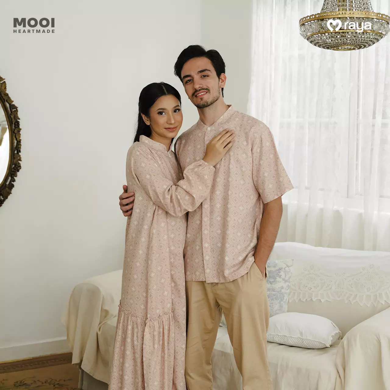 Mooi Dress Dewasa Raya Collection Gaena Gamis Adult - Deep Navy