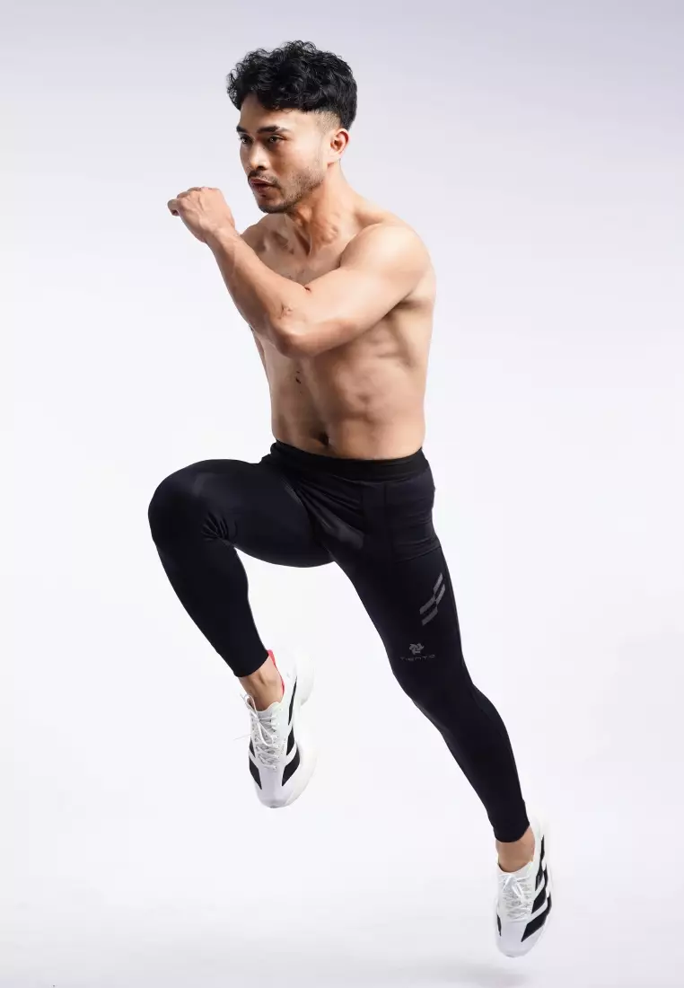 Tiento Legging Running Men Celana Panjang Olahraga Leging Lari Pria Long  Pants Kroom