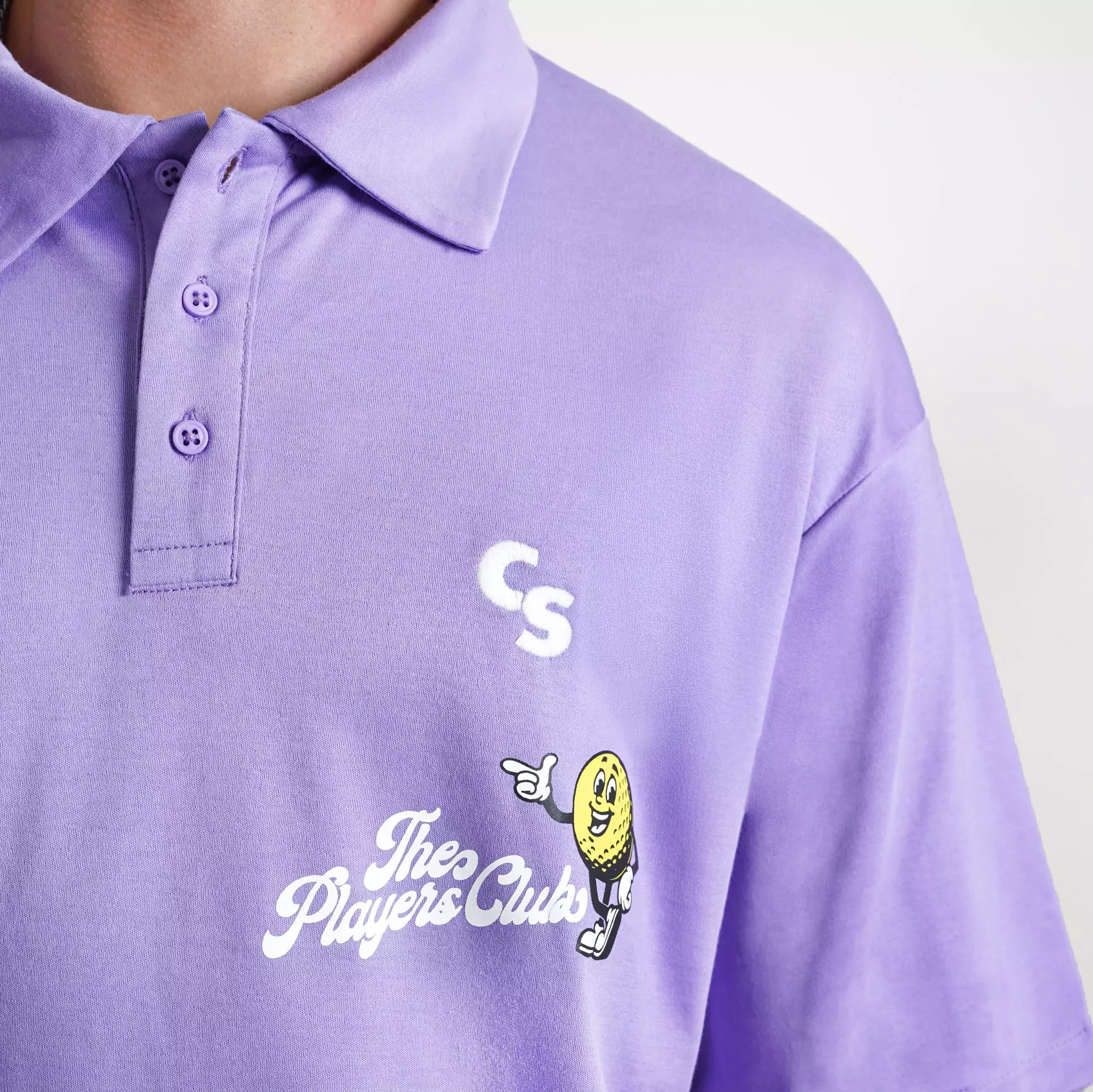 CELCIUS Polo Shirt LIN001337C Purple